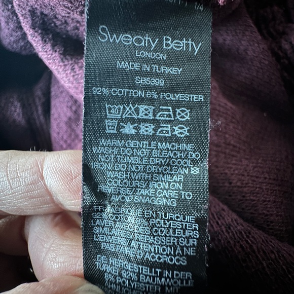 Sweaty Betty Bouclé funnel neck sweater - Picture 4 of 4